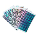 New Arrival Blank Square Patterns Hologram Eggshell Stickers 70pcs/140pcs free shipping