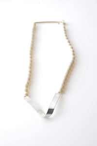 NECKLACE silver - coral #027-32
