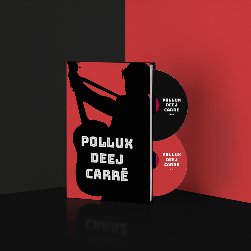 Image of PRE-ORDER Pollux Deej Carré boek + CD + DVD