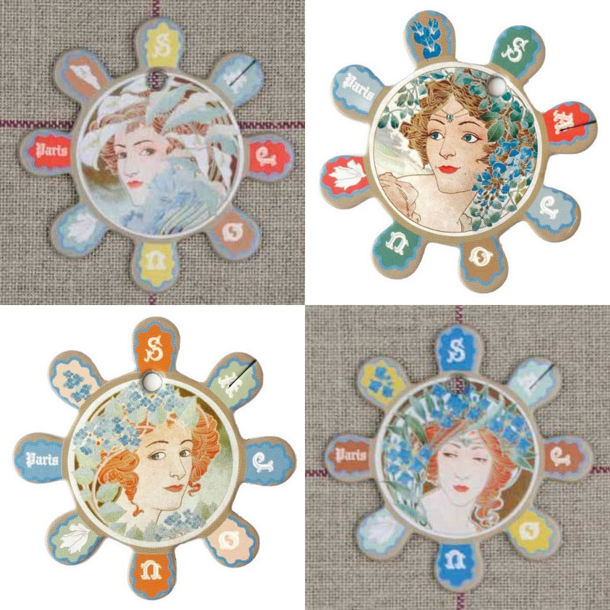 Sajou Thread Cards | The Crafty Squirrel