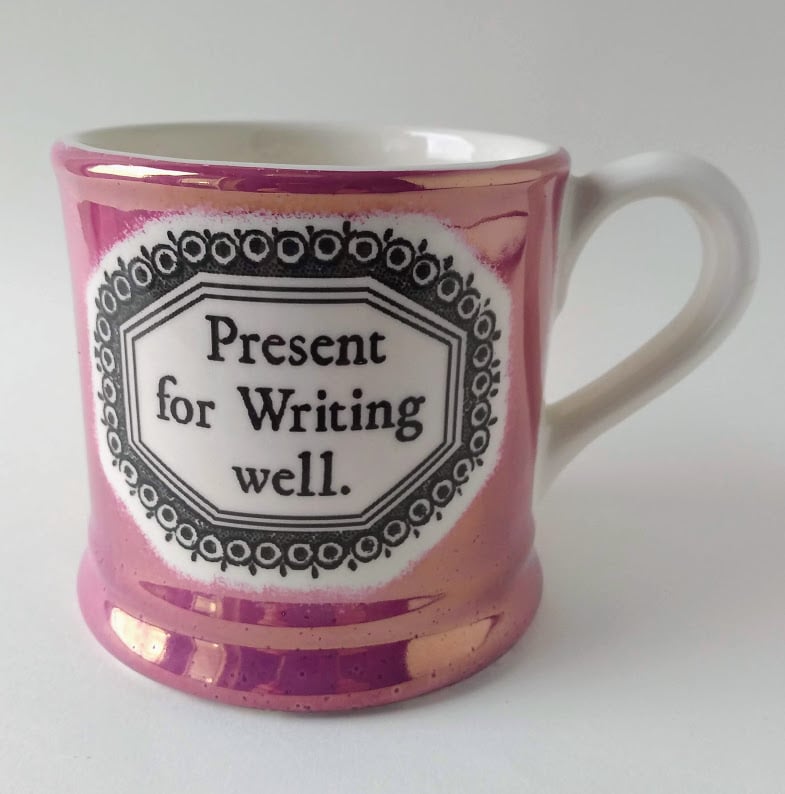 Present for writing well Mug 