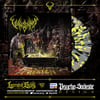 VULVODYNIA - Psychosadistic Design - Transparent / Black / Yellow splatter vinyl