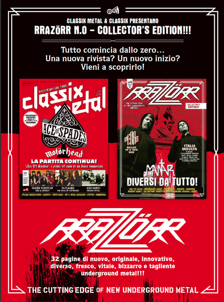 Image of CLASSIX METAL n.43 + RRAZÖRR n.0!!!!!!! (OTTOBRE 2020)