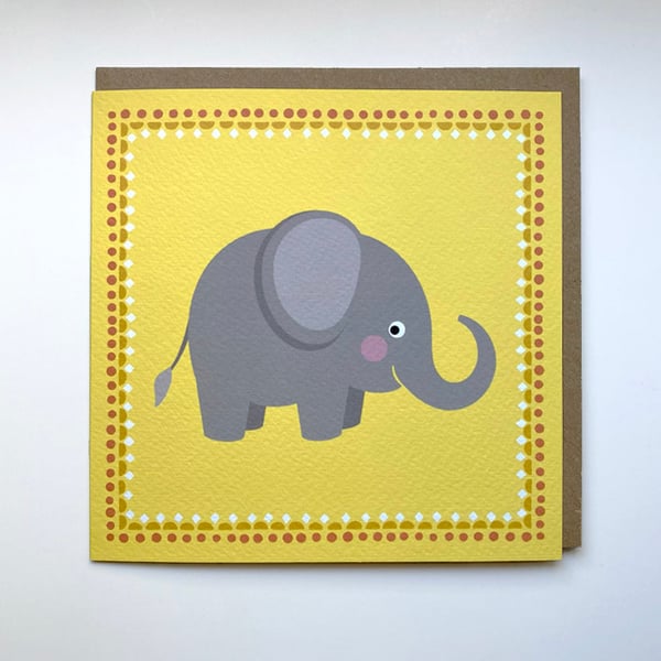 Image of Elephant Card