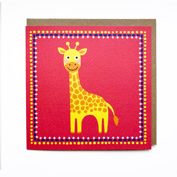 Image of Giraffe Card