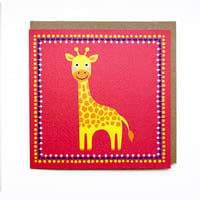 Giraffe Card