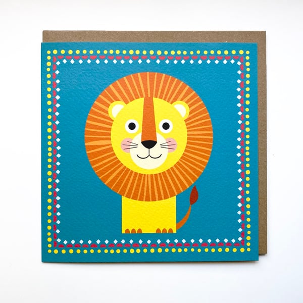 Image of Lion Card