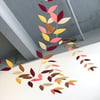Autumn Glory | Stylized Leaf Mobile