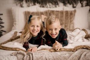 Image of INDOOR Holiday Pajama Mini Session Retainer (KIDS ONLY)