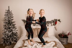 Image of INDOOR Holiday Pajama Mini Session Retainer (KIDS ONLY)