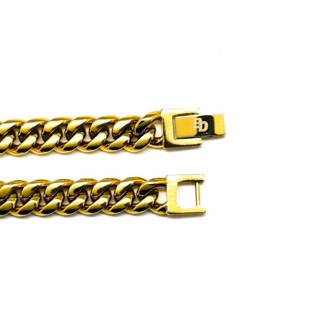 Bust Down Gold Cuban Bracelet Bust Down Customs