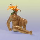 Image 5 of Gogo Boi (at Rest) Vase with 22kt Gold