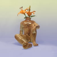 Image 4 of Gogo Boi (at Rest) Vase with 22kt Gold