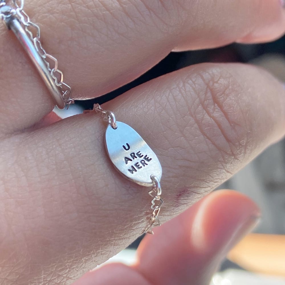 Image of Anatomical heart and chain ring