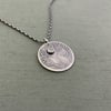 Sterling Silver Forest Moon Necklace