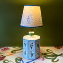 Blue Whippet Lampshade