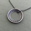 Thoreau Open Circle Necklace