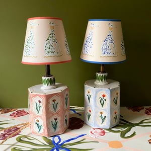 Image of Green Whippet Lampshade