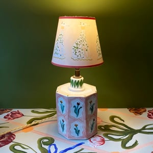 Image of Green Whippet Lampshade