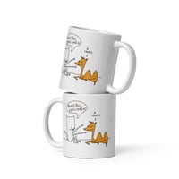 Image 3 of a camel White glossy mug 