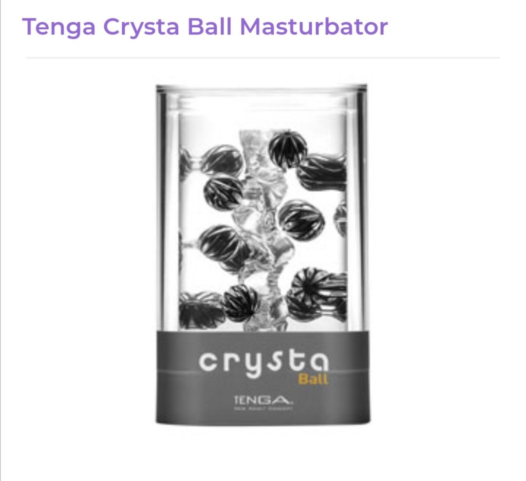 Image of Tenga Crystal Masturbator