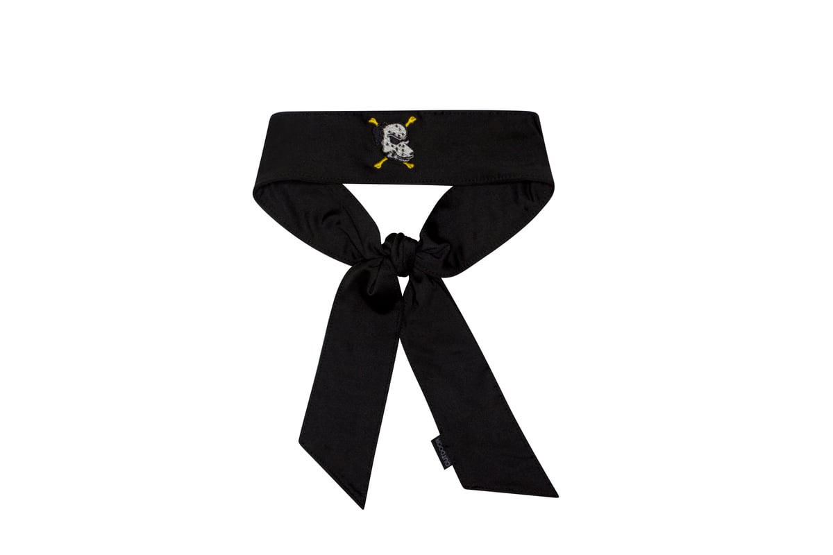 Image of Black Underdawgzzz Sports Tie Headband 