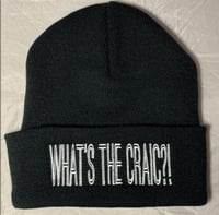 Black Beanie Hat 