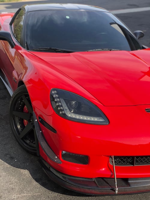 Image of C6 Z06 Front Bumper Canards
