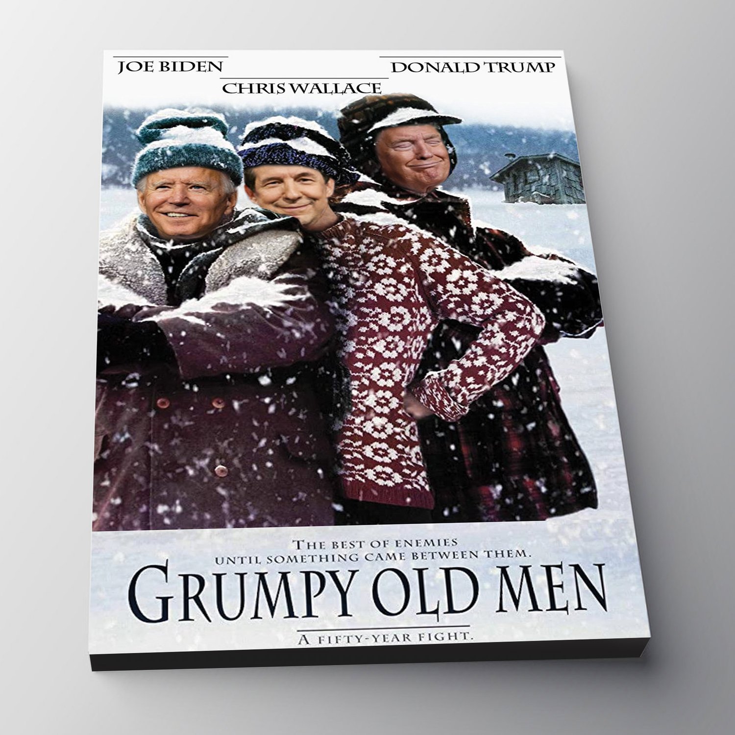 Image of Grumpy Old Men 2020 Presidential Debate Wall Art