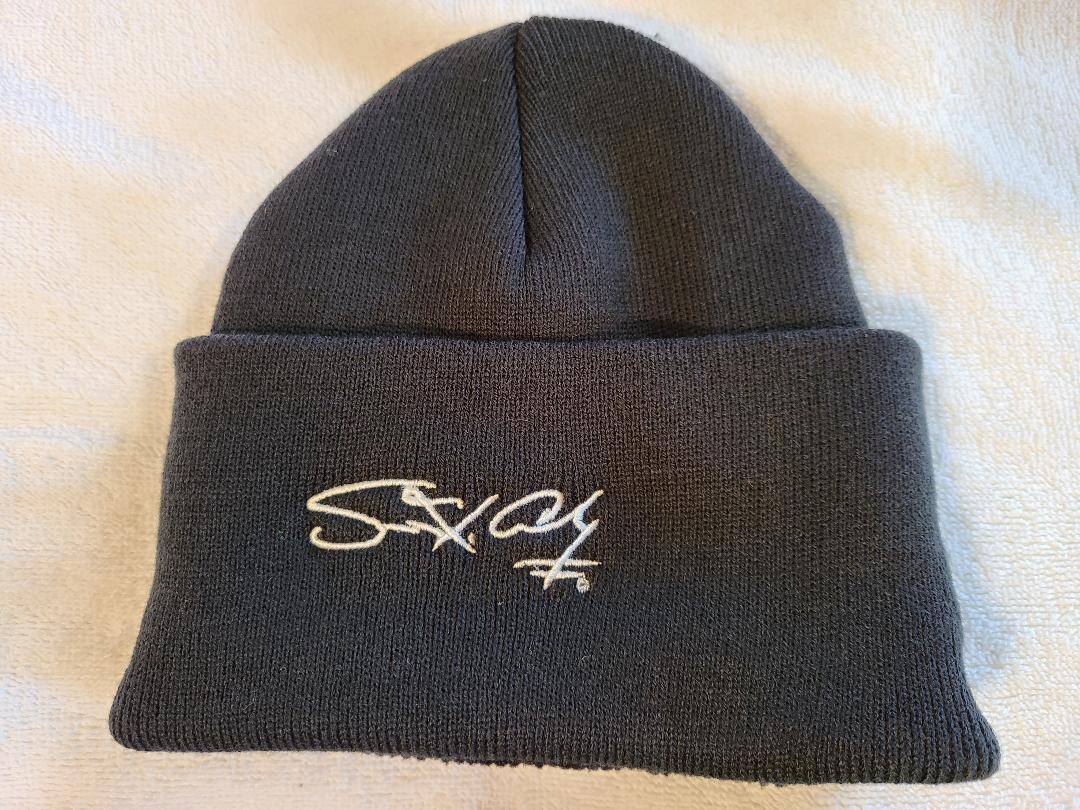 Black Scully with Signature & Logo Embroidered on Front & Back | Sean G
