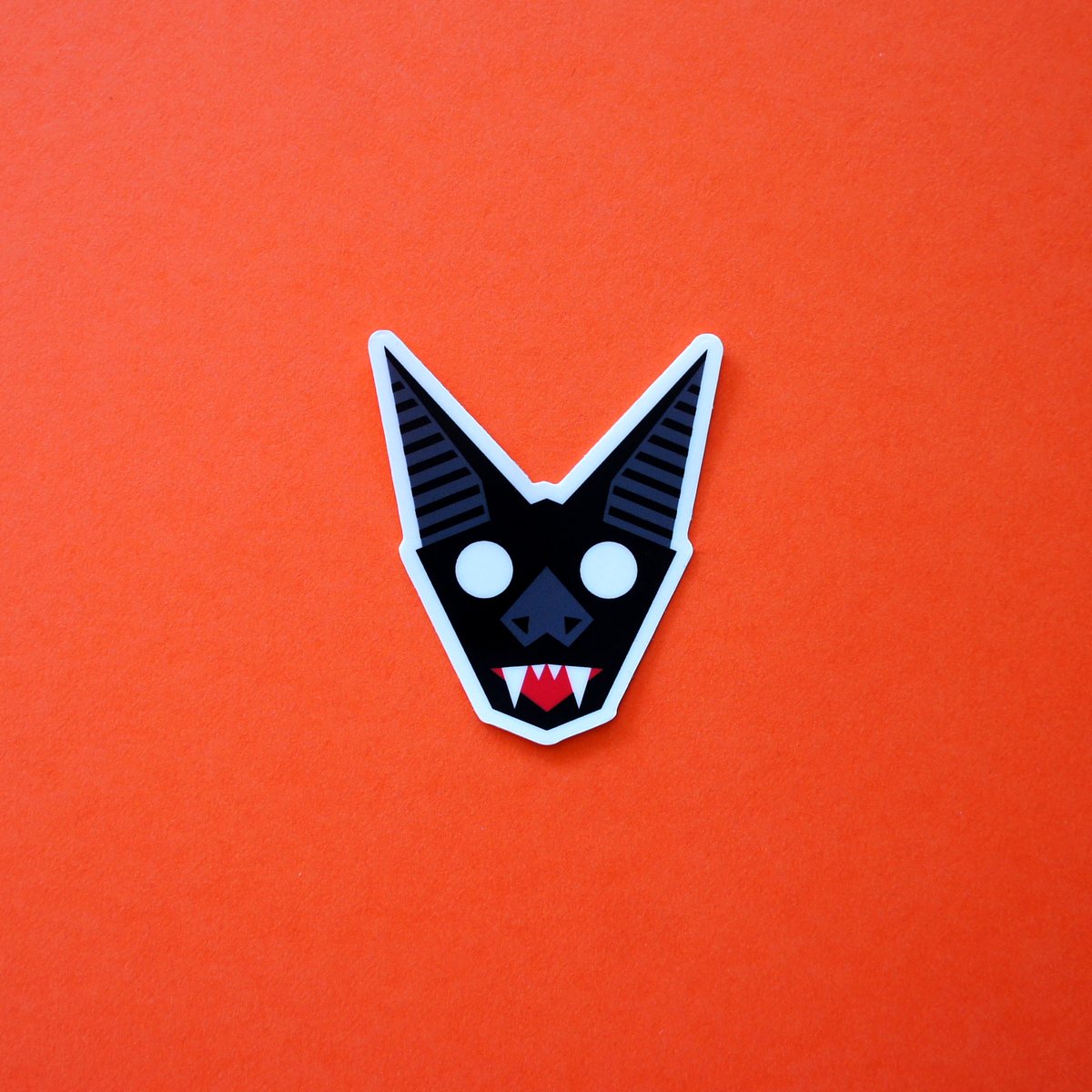 Black Bat Sticker