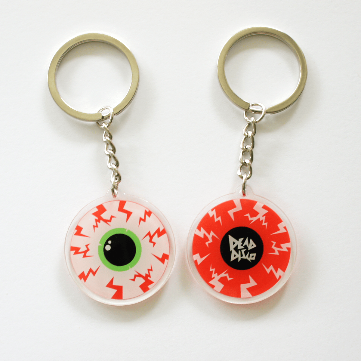 Eyeball Acrylic Keychain