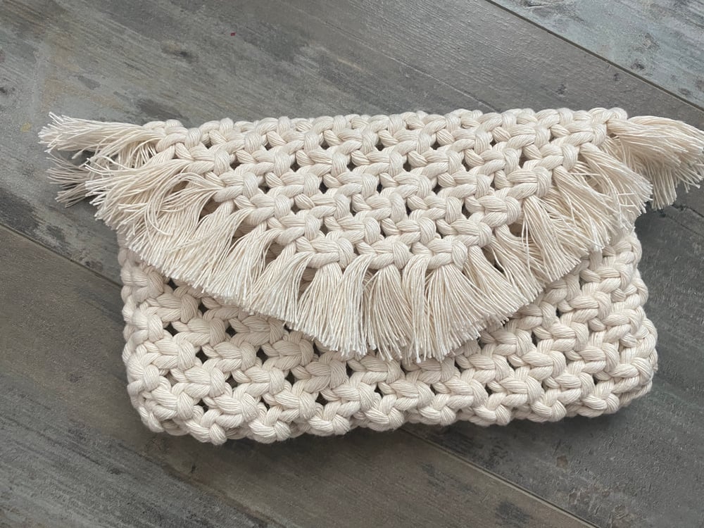 Image of Handmade clutch bag