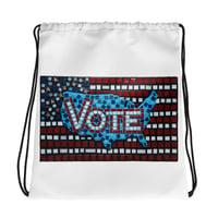Vote America Drawstring bag