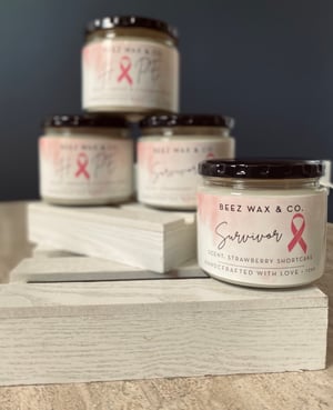 Image of Breast Cancer Awareness Candle