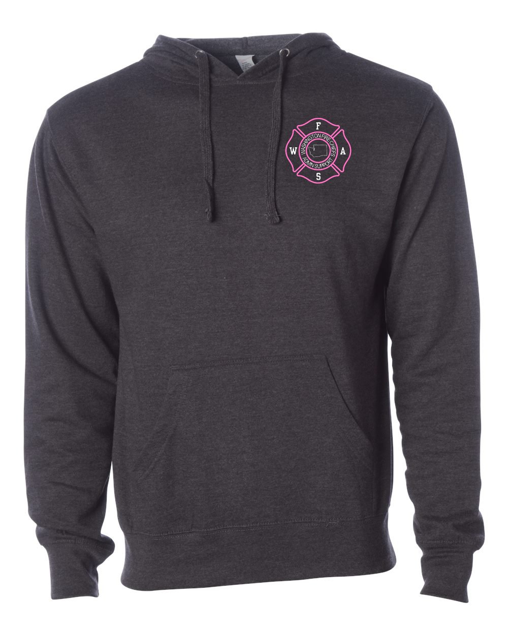 Charcoal Heather Hooded Sweatshirt Bagley Creek Outfitters