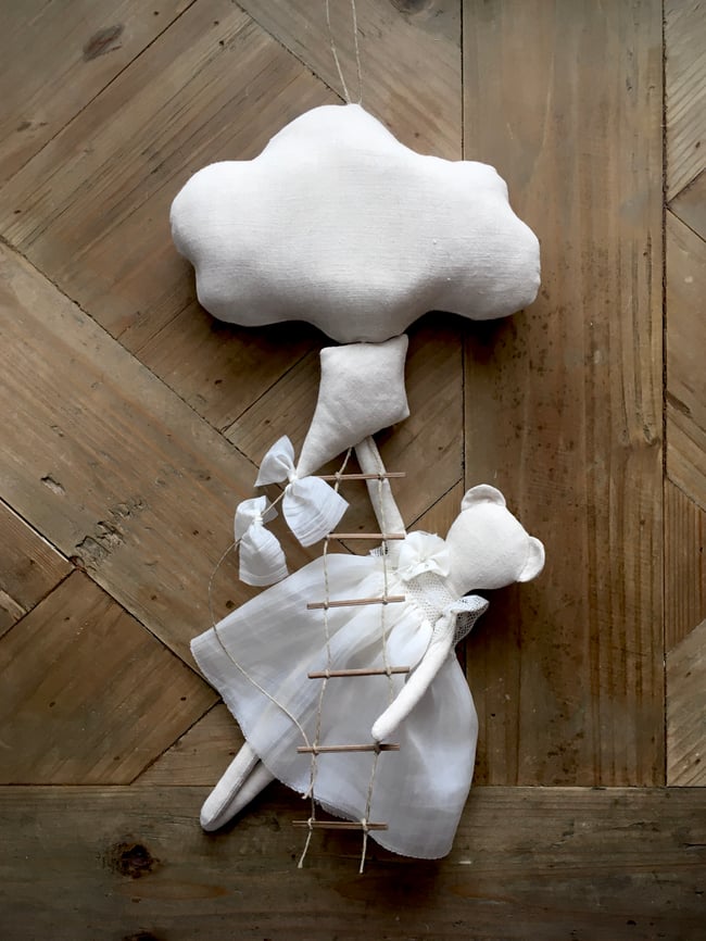 Mobile « Henri sur le chemin des nuages » à personnaliser 