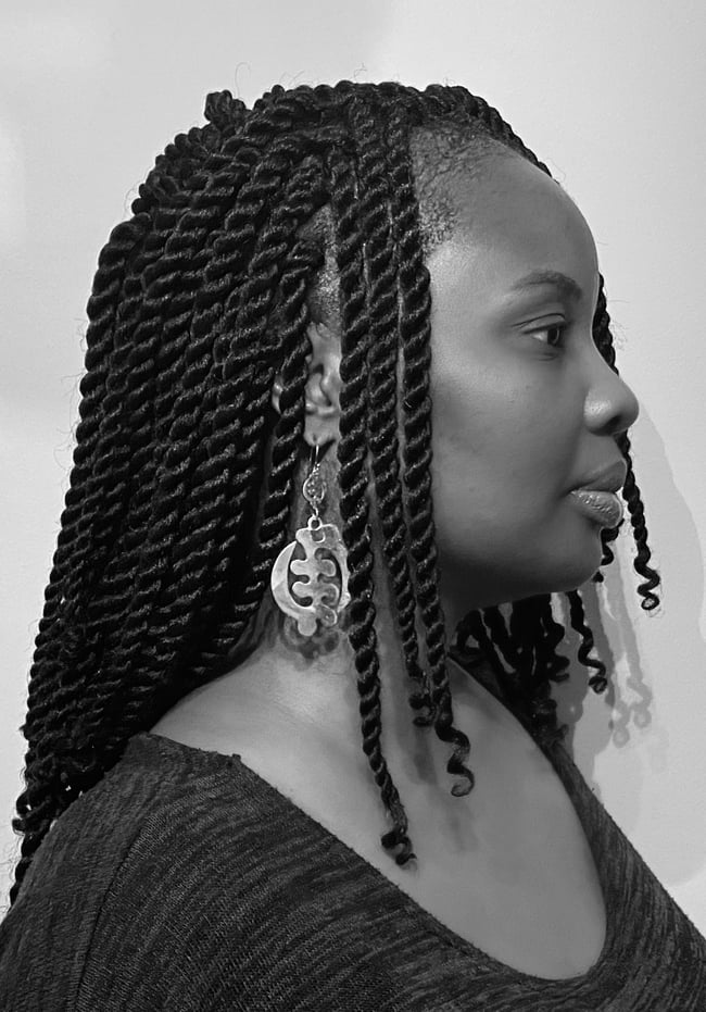 Fear None… Large Earrings (925 Sterling Silver)