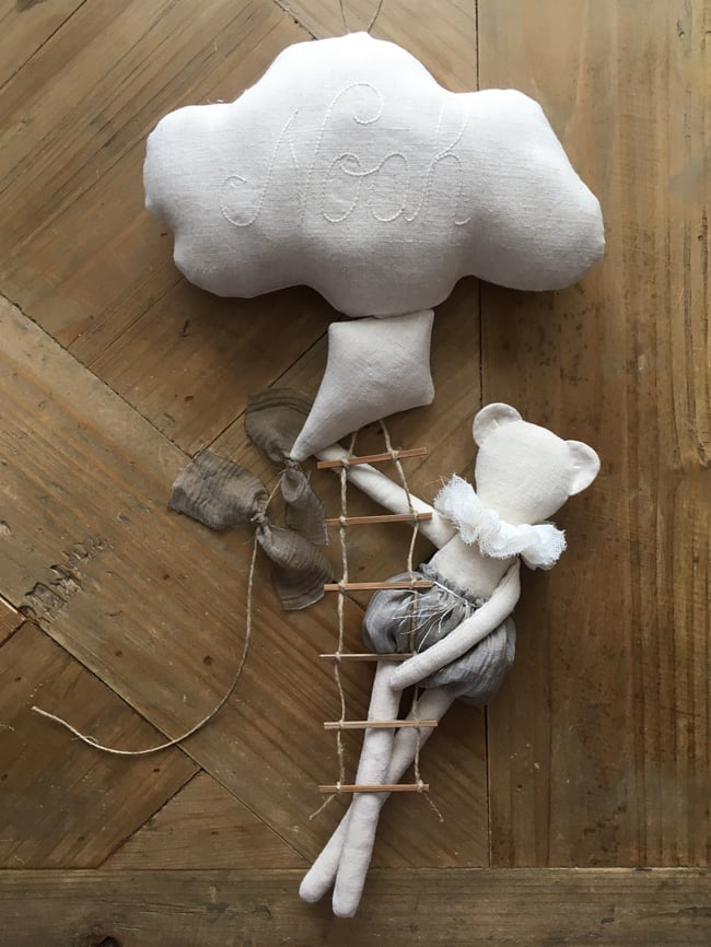 Mobile « Henri sur le chemin des nuages » à personnaliser 