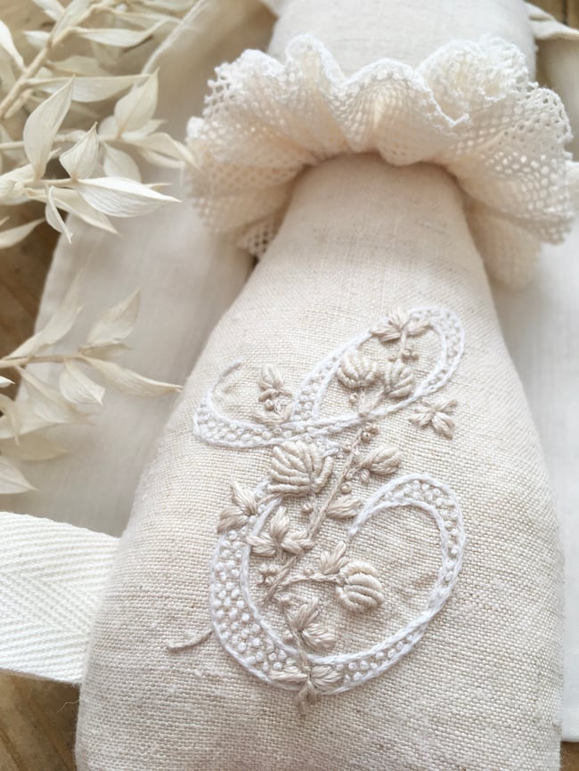 Doudou hochet « Gamme Luxe »