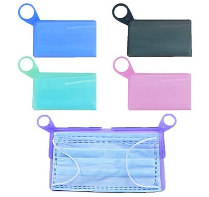 Image of  3 Pc. Silicone logo mask keepers holder