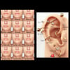 Ear piercing & face 