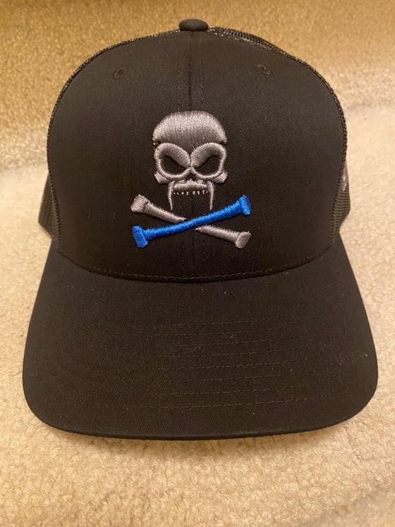 Image of Sonkei Blue Black Trucker Hat