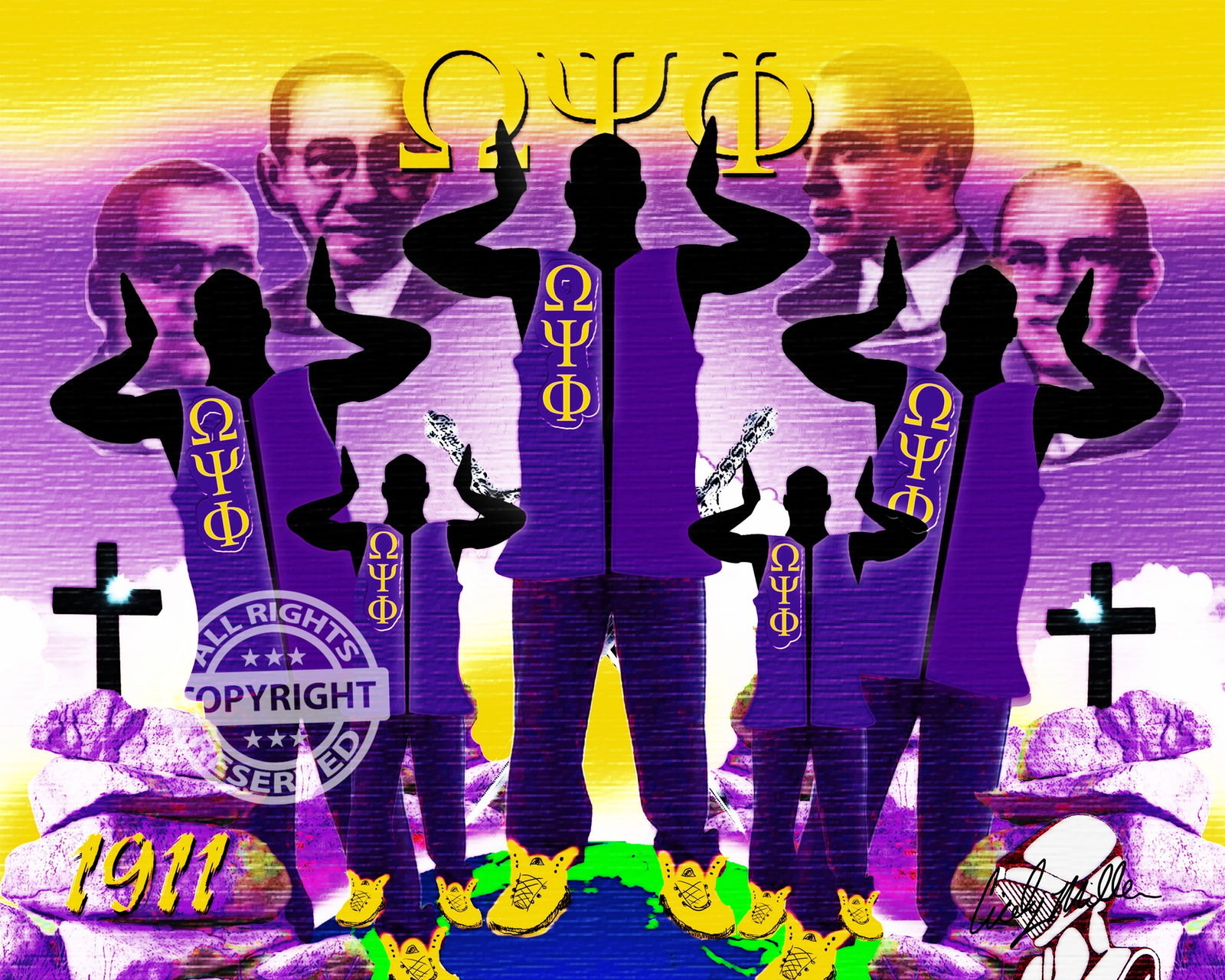 Omega Psi Phi 3D Virtual Art Gallery And Fundraiser   Omega Final Web 