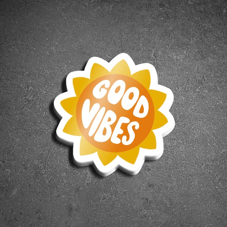 Image of Good Vibes Sticker