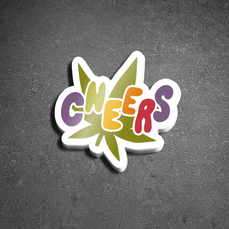 Image of Cheers Sticker