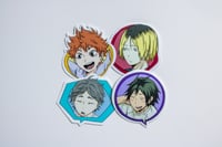 Haikyuu!! Bubble Sticker Pack #1