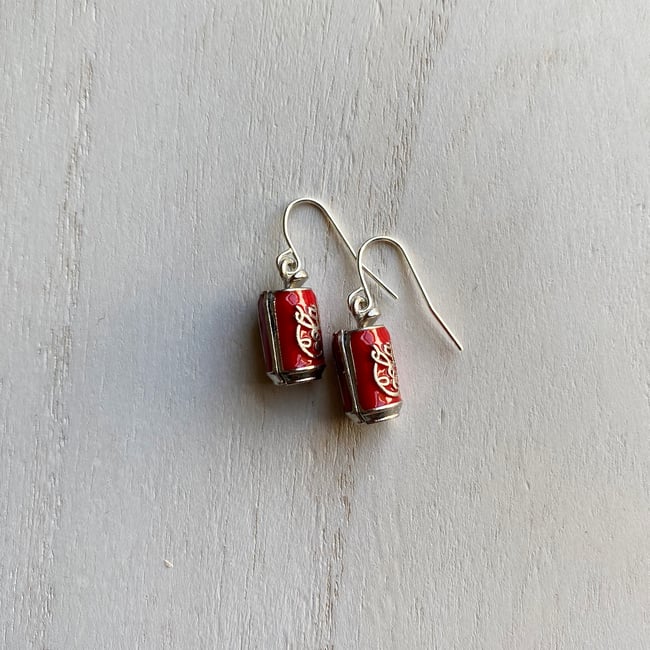 Cola Can Earrings