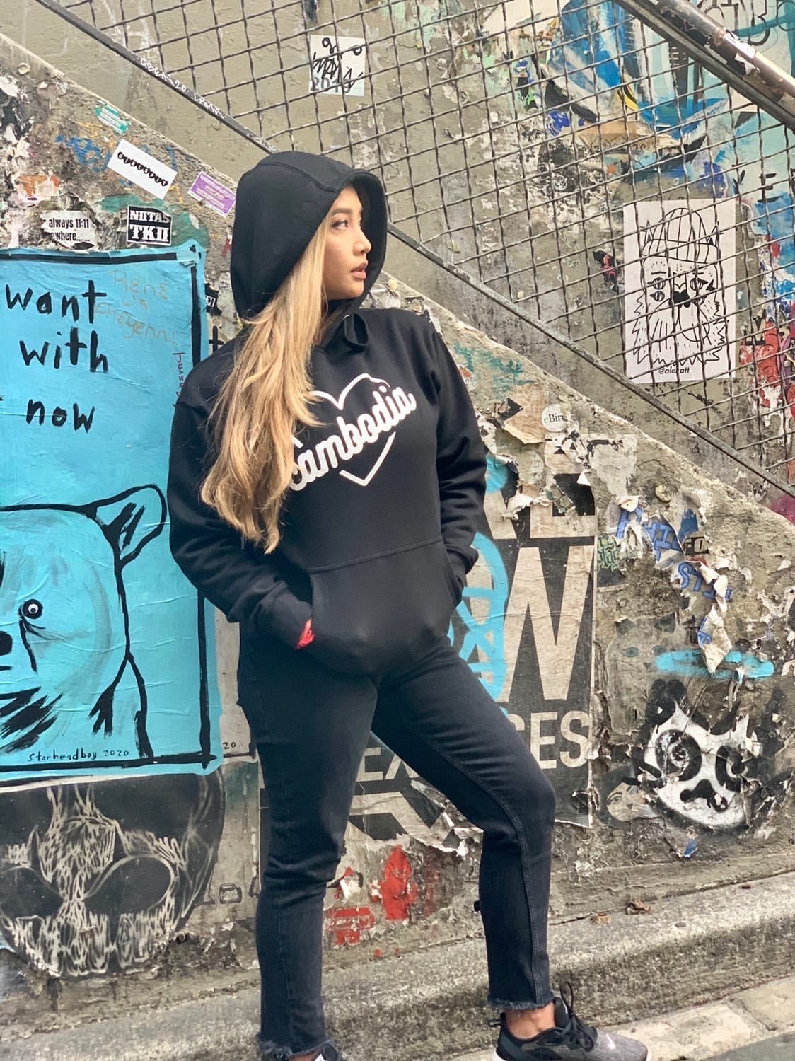 Image of Heart Cambodia Hoodie