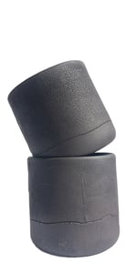 Image of Black Stoneware Cup.